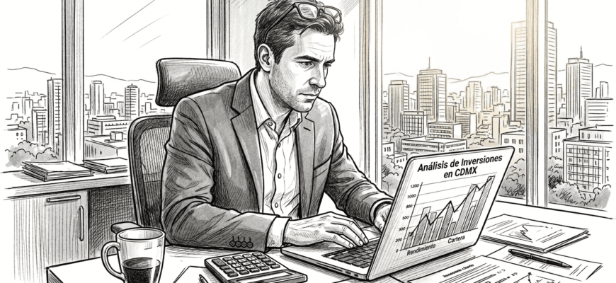 Un asesor financiero analiza las carteras de inversión desde su despacho en el centro de la ciudad.