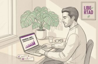 Un inversionista mexicano analiza su portafolio sentado en su escritorio, revisando cuidadosamente sus inversiones.